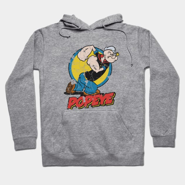 Popeye retro Hoodie by RetroPandora